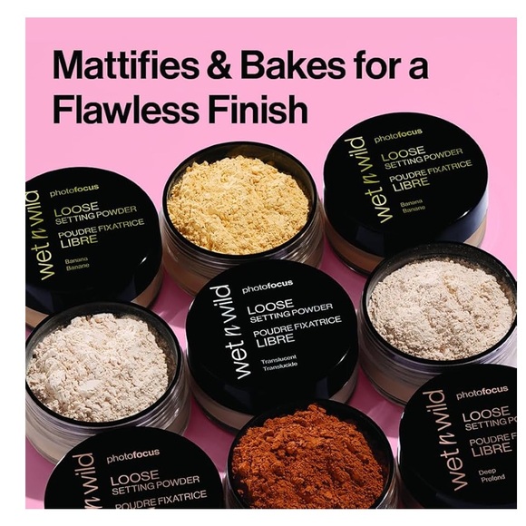 WET & WILD Photofocus Loose Translucent Setting Powder 🆕 - Picture 3 of 9